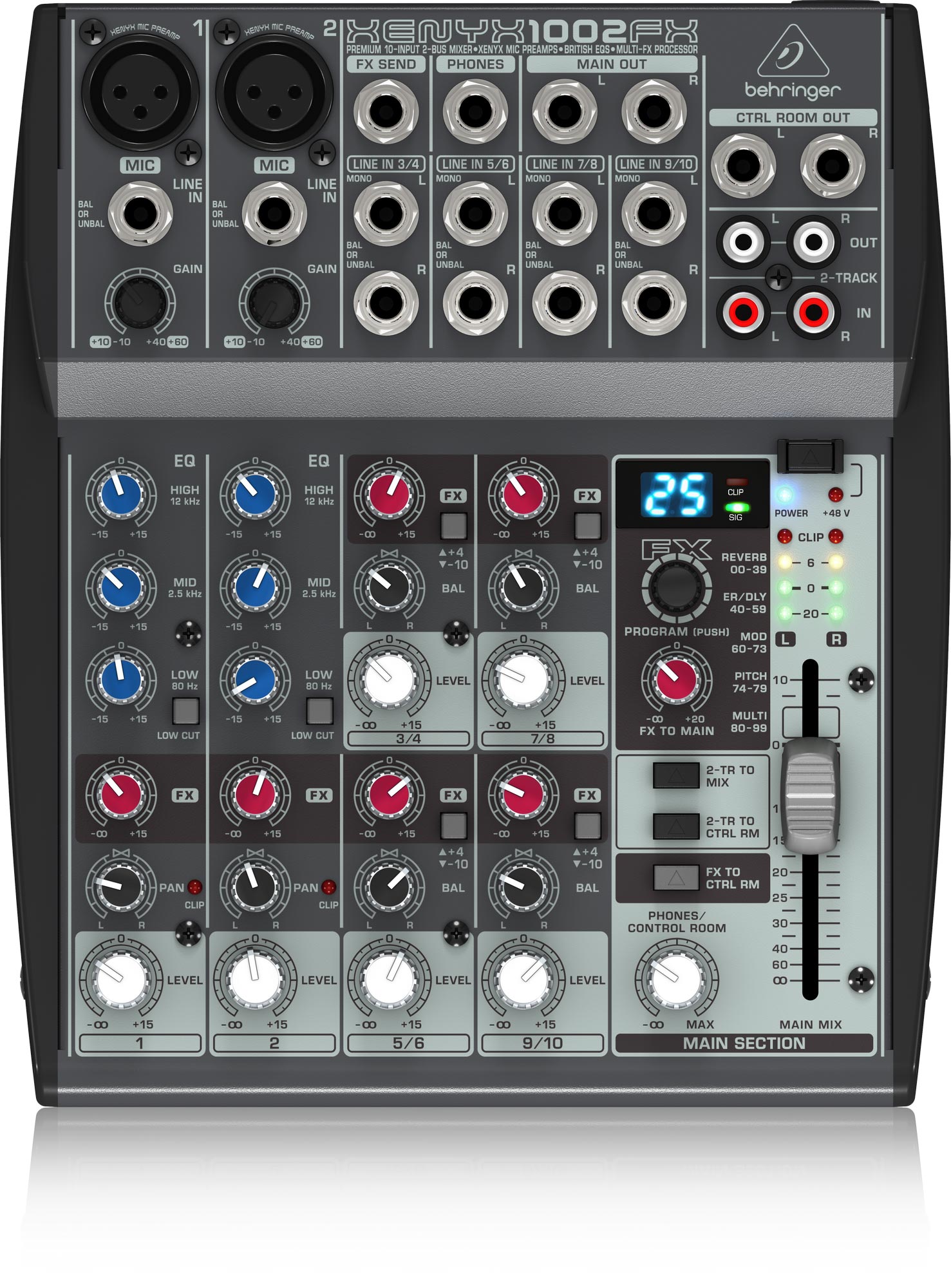  Mixer Behringer 1002FX